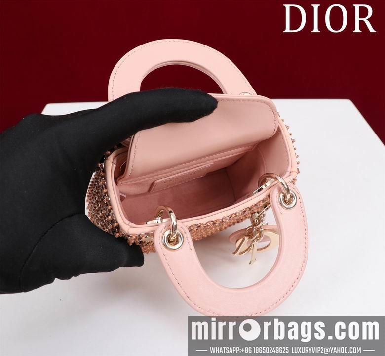 Dior Replica Bags Lady M0856801 12X10.2X5cm BG 3colour