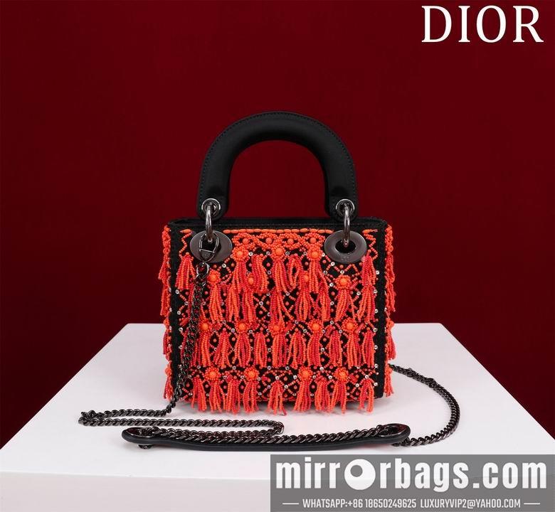 Dior Replica Bags Lady M0505821 17X15X7cm BG 2colour