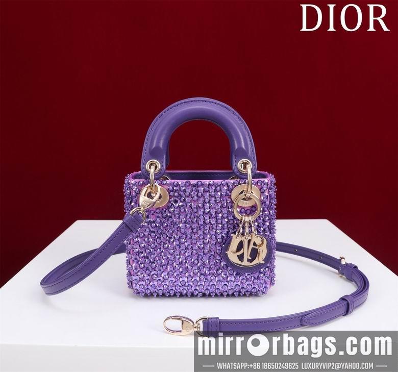 Dior Replica Bags Lady M0856801 12X10.2X5cm BG 3colour