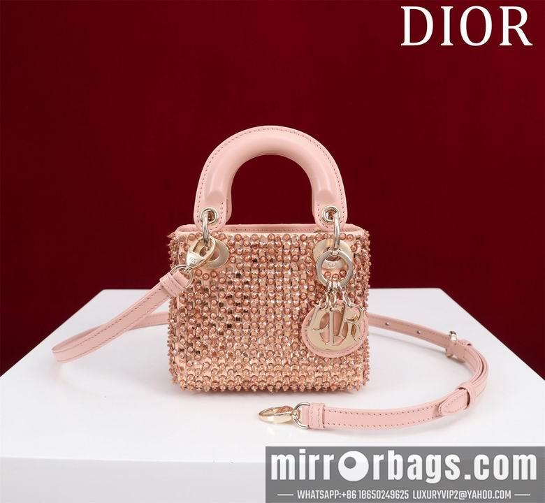 Dior Replica Bags Lady M0856801 12X10.2X5cm BG 3colour