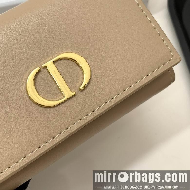 Dior Replica Bags 8593 6X10X2.5cm YG 2colour