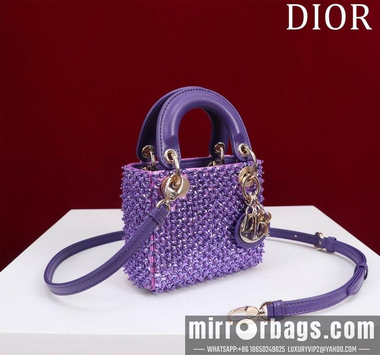 Dior Replica Bags Lady M0856801 12X10.2X5cm BG 3colour