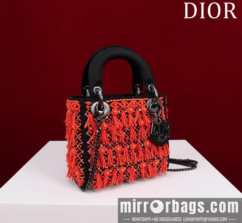 Dior Replica Bags Lady M0505821 17X15X7cm BG 2colour
