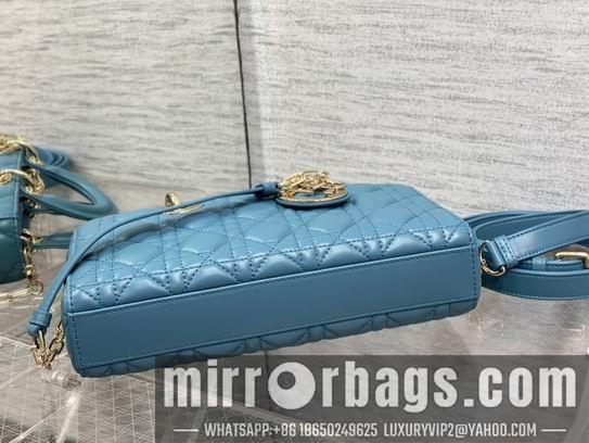 Dior Replica Bags Dior Lady云雾蓝26x6x14cm wo