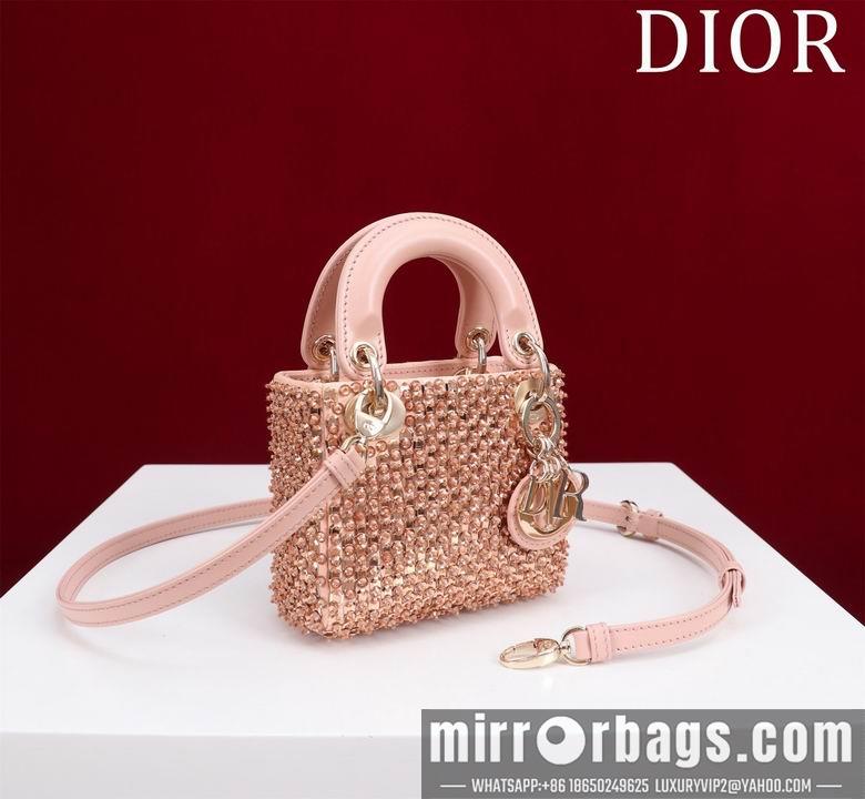 Dior Replica Bags Lady M0856801 12X10.2X5cm BG 3colour