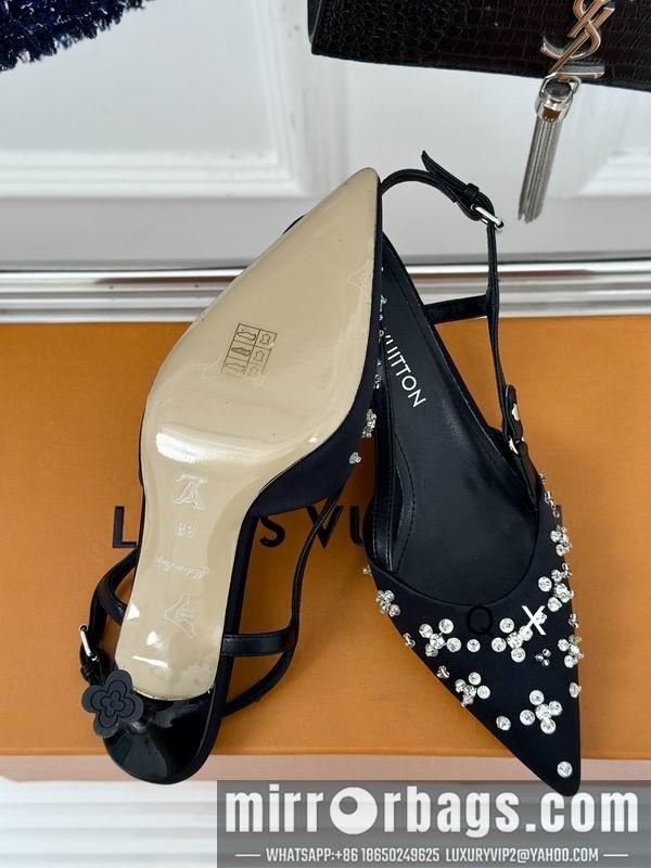 LV Replica Shoes LV sz35-40 5.5 7.5CM JX0702