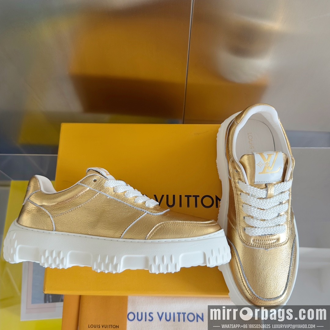 LV Replica Shoes LV sz39-45 4.5cm h0912