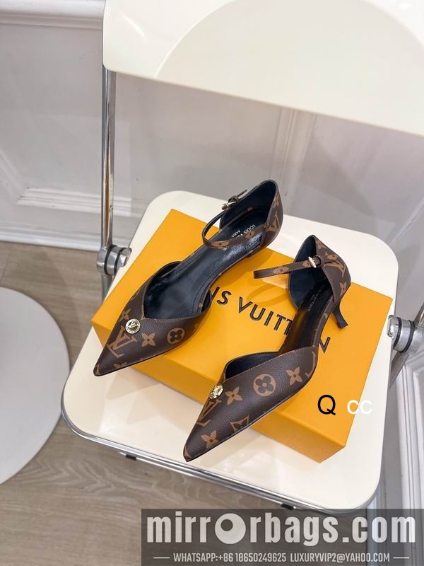 LV Replica Shoes LV sz35-40 6.5 9.5CM XC0401