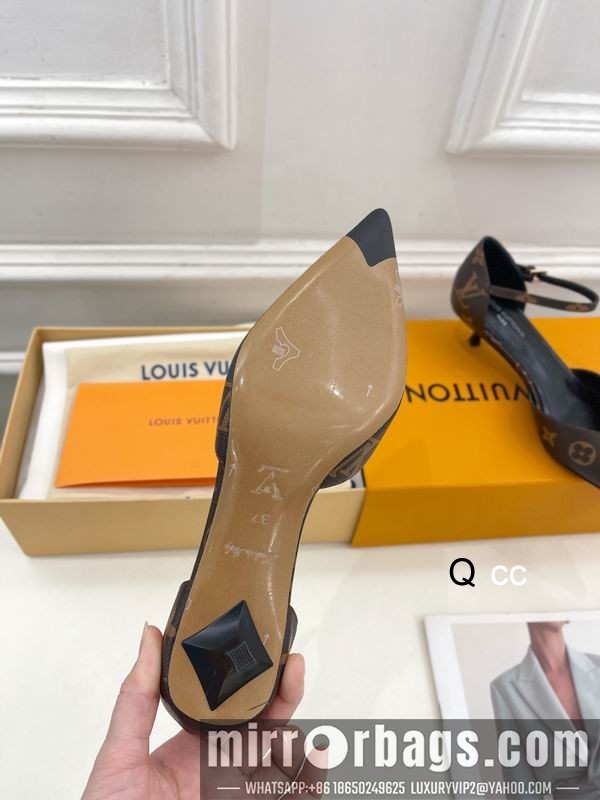 LV Replica Shoes LV sz35-40 6.5 9.5CM XC0401