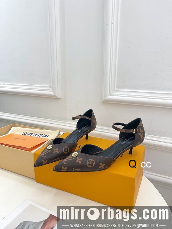 LV Replica Shoes LV sz35-40 6.5 9.5CM XC0401