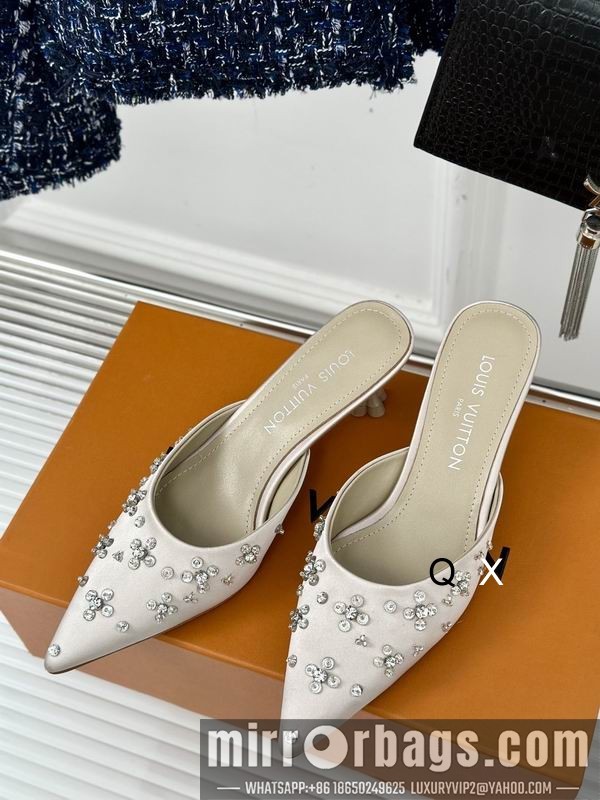 LV Replica Shoes LV sz35-40 5.5 7.5CM JX0701