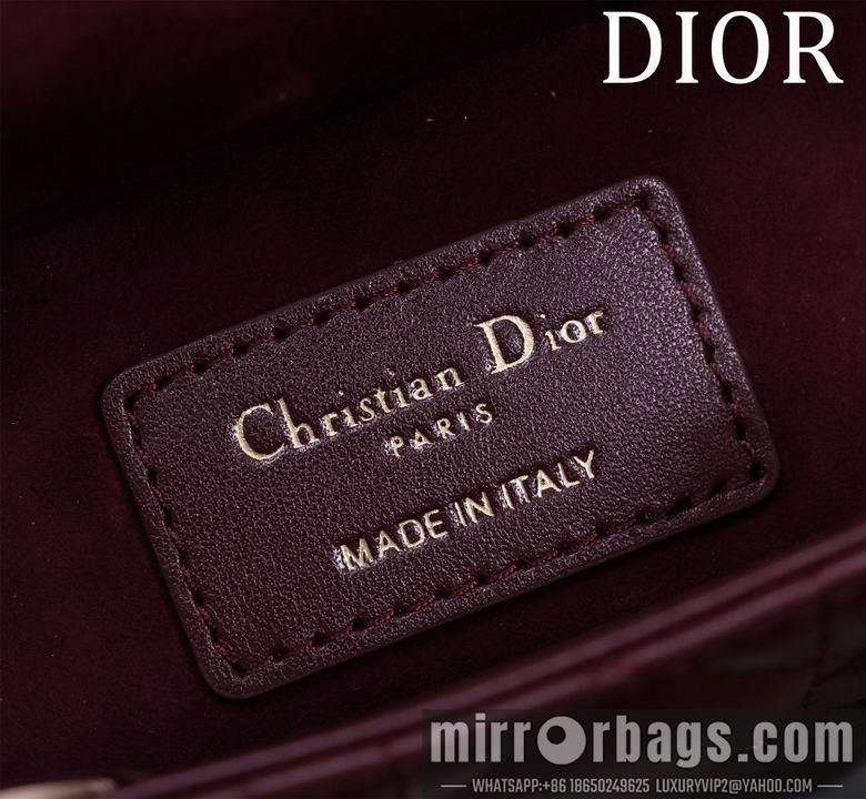 Dior Replica Bags Lady M0541 22X12X6.5cm BG 1