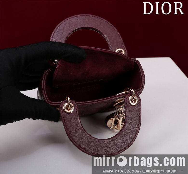 Dior Replica Bags Lady M0856 12X10X5cm BG 4