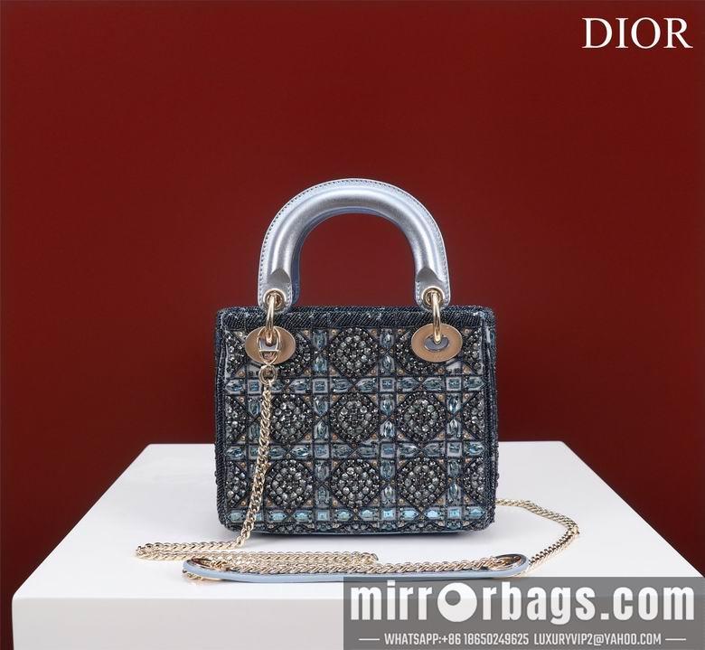 Dior Replica Bags Lady M0505 17X15X7cm BG 8