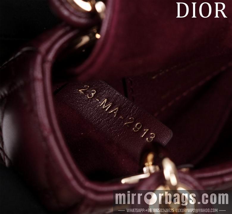 Dior Replica Bags Lady M0856 12X10X5cm BG 4