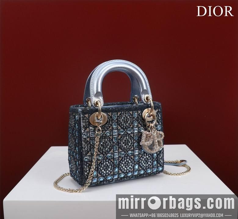 Dior Replica Bags Lady M0505 17X15X7cm BG 8