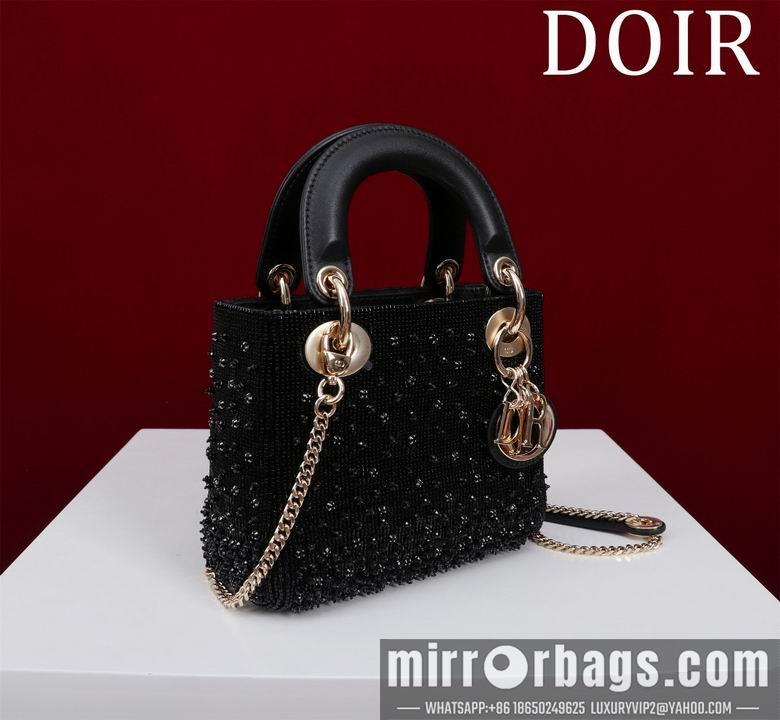 Dior Replica Bags Lady M0505 17X15X7cm BG 4
