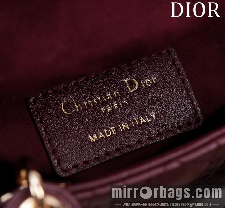Dior Replica Bags Lady M0856 12X10X5cm BG 4