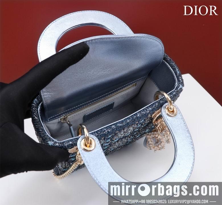 Dior Replica Bags Lady M0505 17X15X7cm BG 8