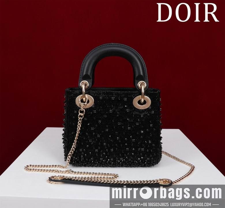 Dior Replica Bags Lady M0505 17X15X7cm BG 4