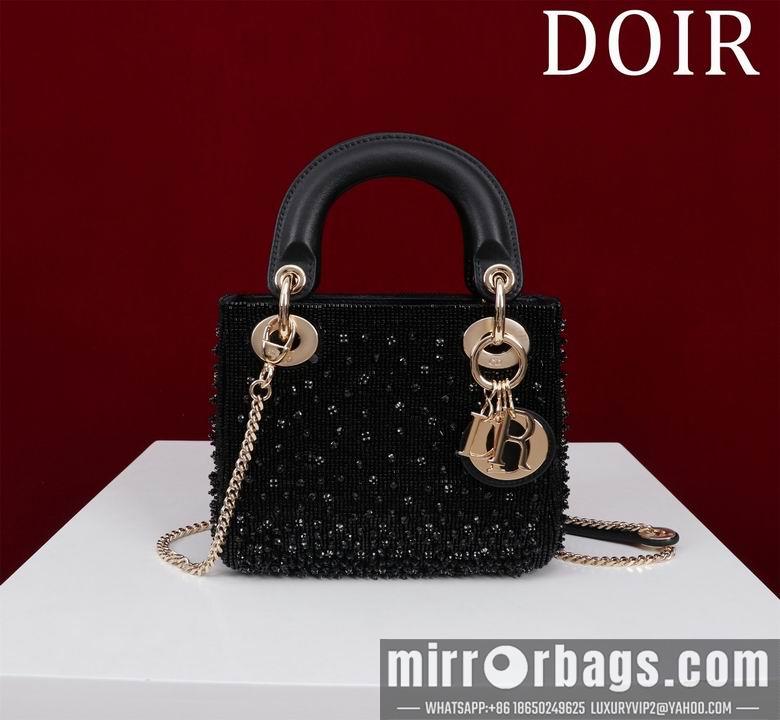 Dior Replica Bags Lady M0505 17X15X7cm BG 4