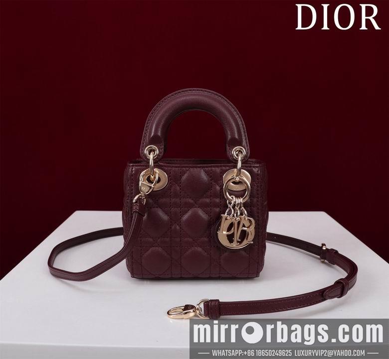 Dior Replica Bags Lady M0856 12X10X5cm BG 4