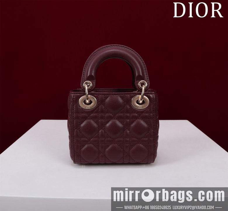 Dior Replica Bags Lady M0856 12X10X5cm BG 4