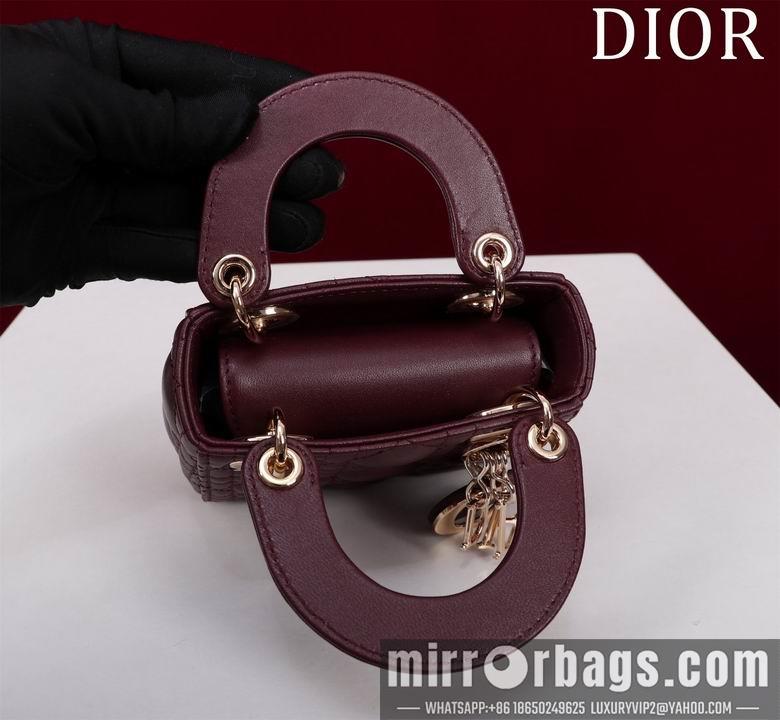 Dior Replica Bags Lady M0856 12X10X5cm BG 4
