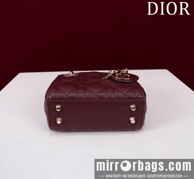 Dior Replica Bags Lady M0856 12X10X5cm BG 4