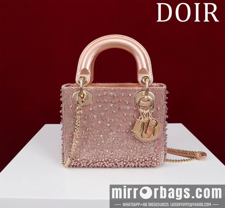 Dior Replica Bags Lady M0505 17X15X7cm BG 3