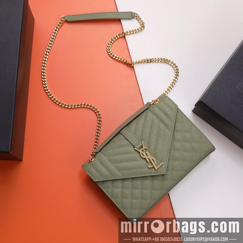 YSL Replica Bags YSL Envelope 487206 24x17.5x6cm 8D7