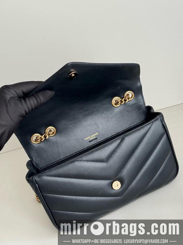 YSL Replica Bags YSL lou 801437 24x14x7cm 8D