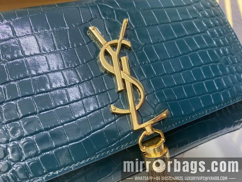 YSL Replica Bags YSL Kate  474366鳄鱼压花纹20x13.5x5.5cm 8D4色