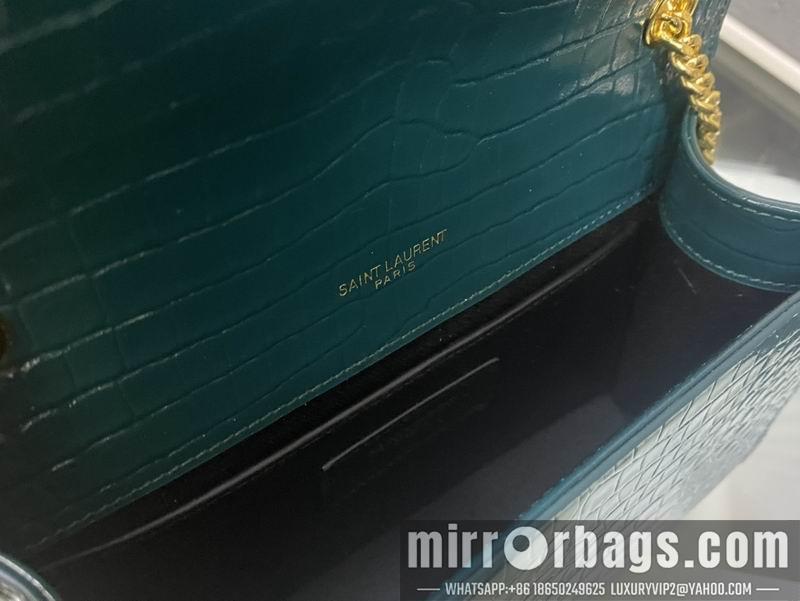 YSL Replica Bags YSL Kate  474366鳄鱼压花纹20x13.5x5.5cm 8D4色