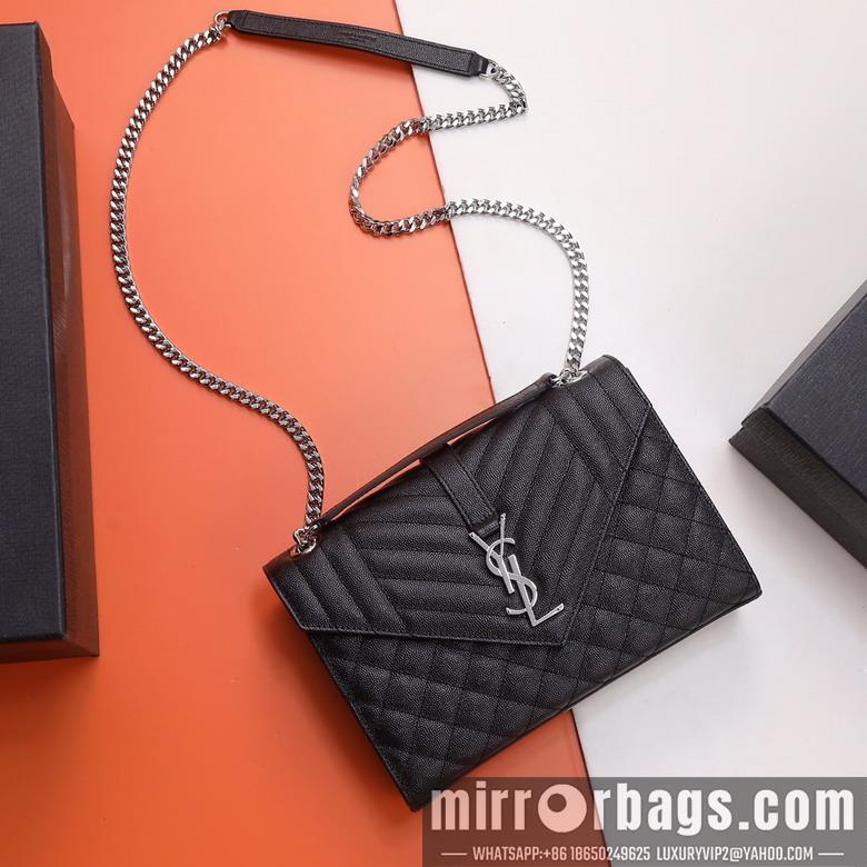 YSL Replica Bags YSL Envelope 487206 24x17.5x6cm 8D2