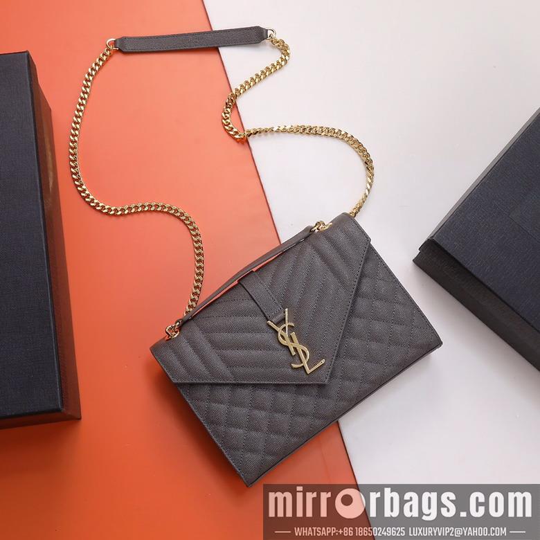YSL Replica Bags YSL Envelope 487206 24x17.5x6cm 8D8