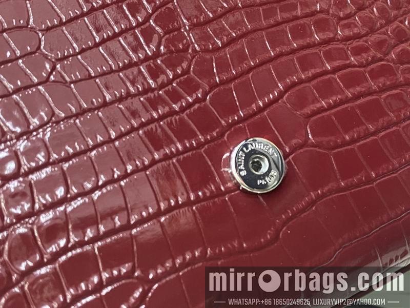 YSL Replica Bags YSL Kate  474366鳄鱼压花纹20x13.5x5.5cm 8D4色