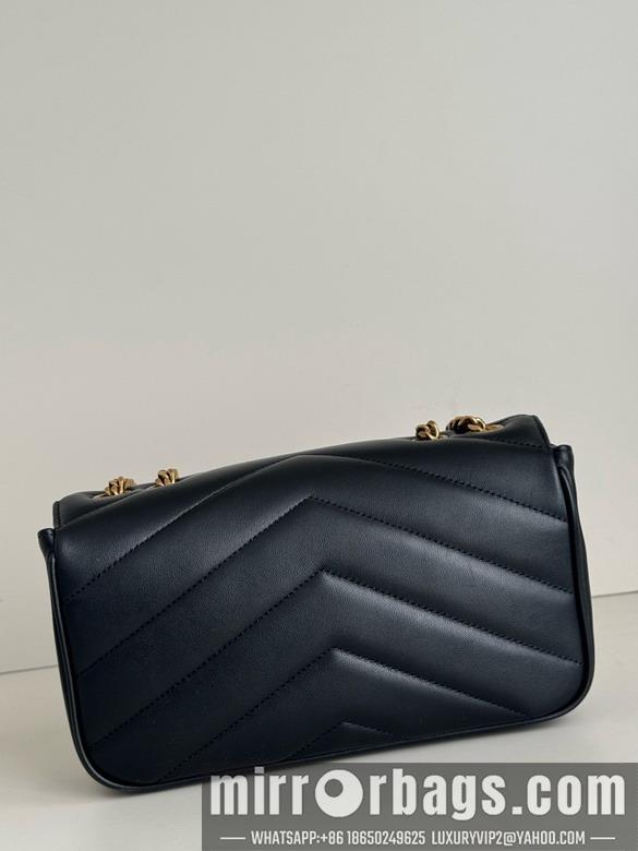 YSL Replica Bags YSL lou 801437 24x14x7cm 8D