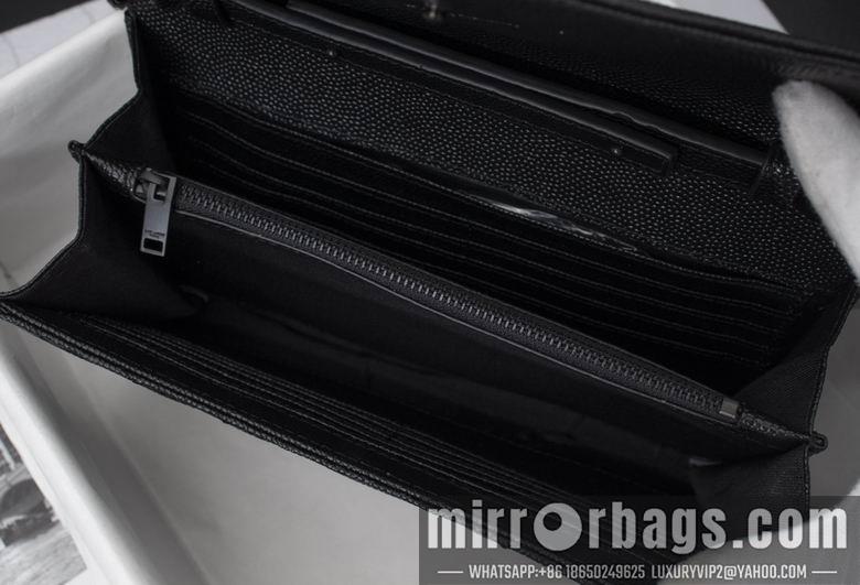 YSL Replica Bags WN01740黑色（金银黑扣） 22.5X14X4