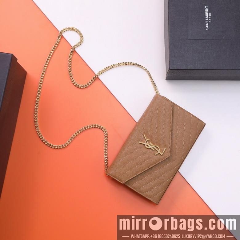 YSL Replica Bags YSL mon 377828 22.5x14x4cm 8D6