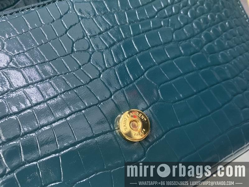 YSL Replica Bags YSL Kate  474366鳄鱼压花纹20x13.5x5.5cm 8D4色