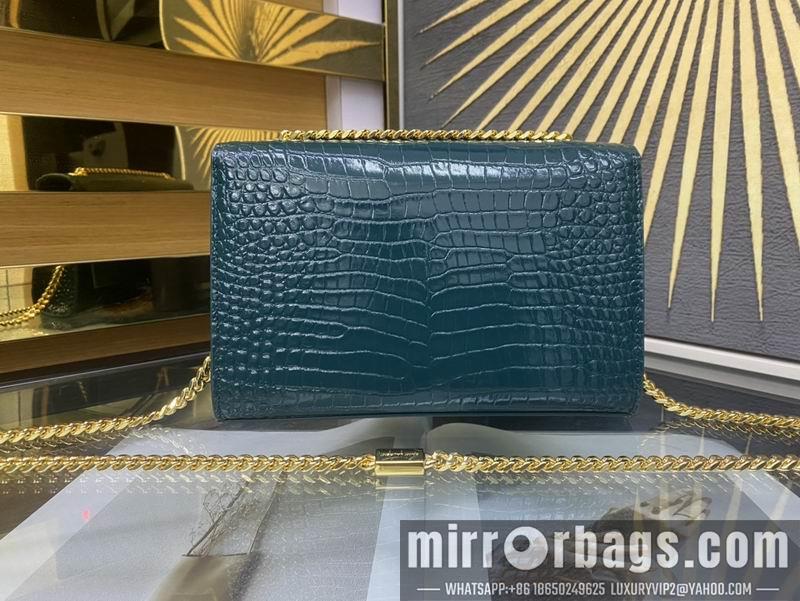 YSL Replica Bags YSL Kate  474366鳄鱼压花纹20x13.5x5.5cm 8D4色