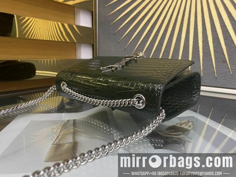 YSL Replica Bags YSL Kate  474366鳄鱼压花纹20x13.5x5.5cm 8D4色
