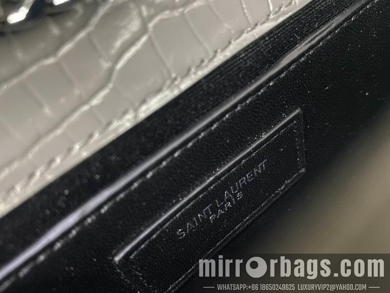 YSL Replica Bags YSL Kate  474366鳄鱼压花纹20x13.5x5.5cm 8D4色