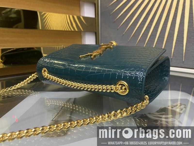 YSL Replica Bags YSL Kate  474366鳄鱼压花纹20x13.5x5.5cm 8D4色