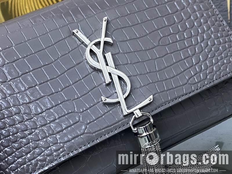 YSL Replica Bags YSL Kate  474366鳄鱼压花纹20x13.5x5.5cm 8D4色