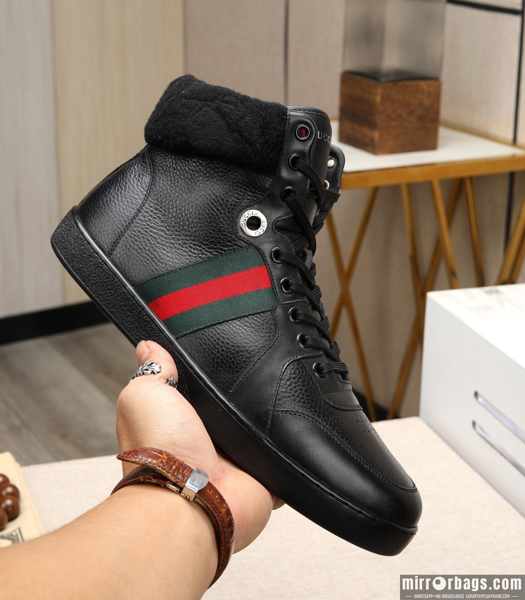 Gucci Replica Shoes sz38-44 3cm h1005