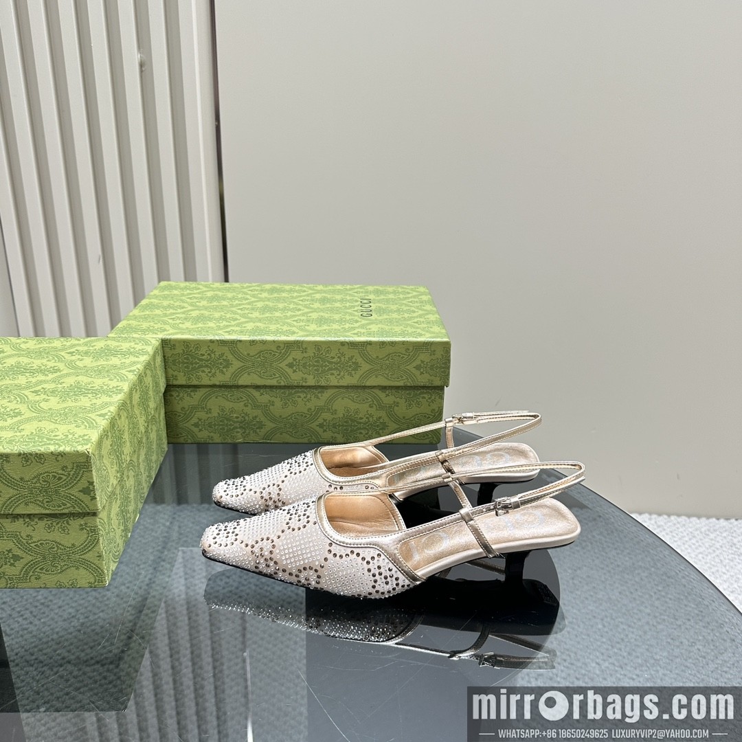 Gucci Replica Shoes sz35-39 4.5cm h0606
