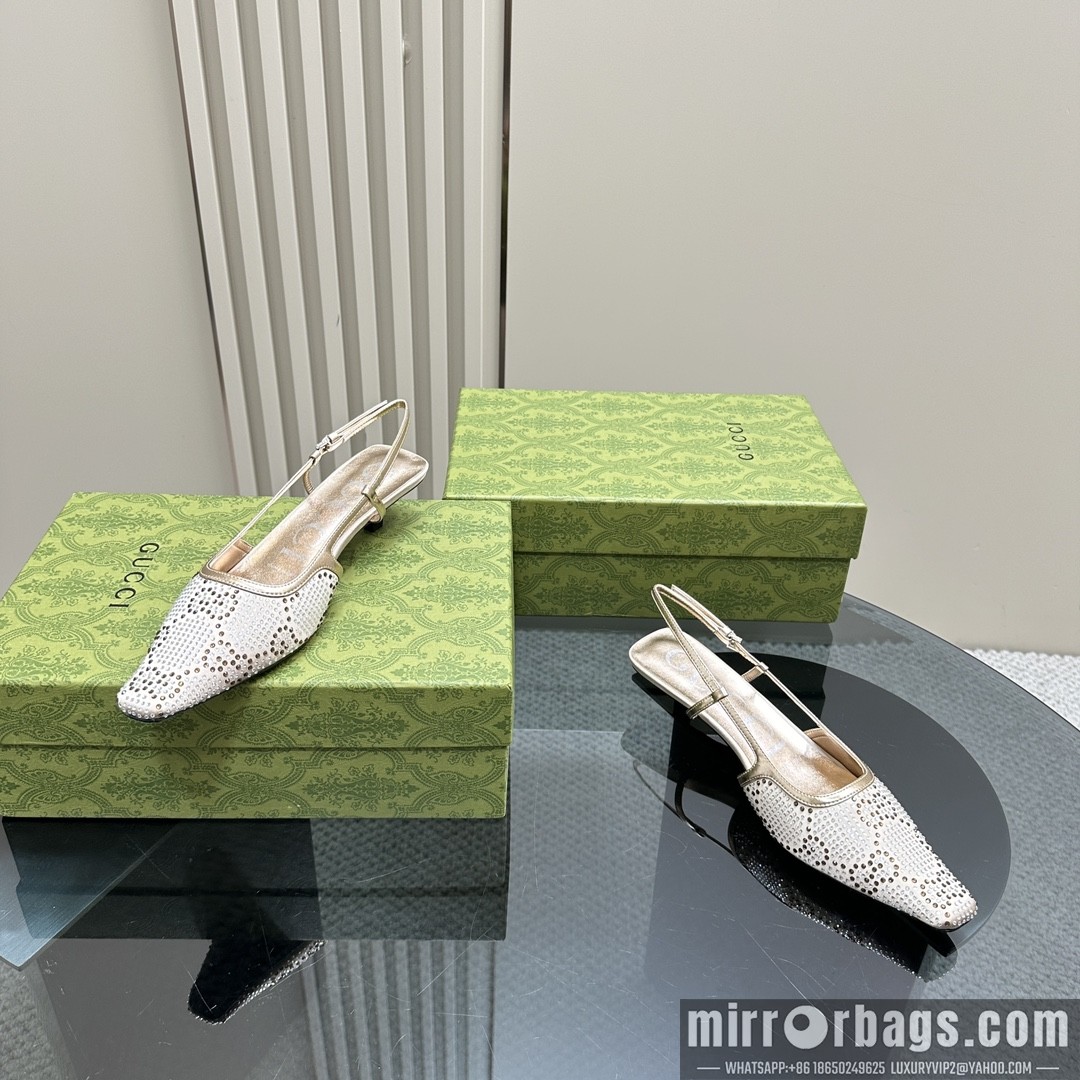 Gucci Replica Shoes sz35-39 4.5cm h0606