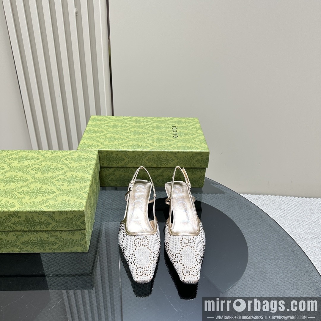 Gucci Replica Shoes sz35-39 4.5cm h0606